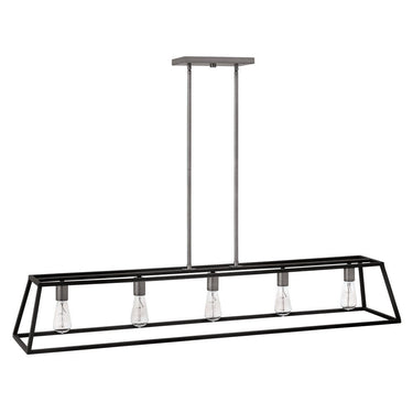 Hinkley Fulton Large Five Light Open Frame Linear Pendant Alternative Image 3