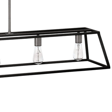 Hinkley Fulton Large Five Light Open Frame Linear Pendant Alternative Image 4