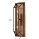 Hinkley Fulton Large Two Light Sconce Alternative Image 1