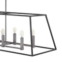 Hinkley Fulton Medium Eight Light Open Frame Linear Pendant Alternative Image 2