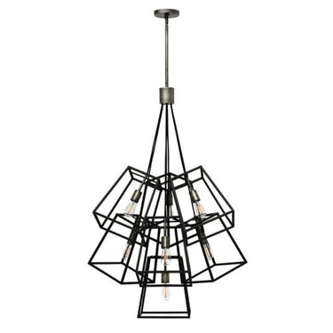 Hinkley Fulton Medium Seven Light Multi Tier Pendant Alternative Image 1