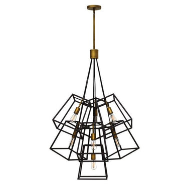 Hinkley Fulton Medium Seven Light Multi Tier Pendant 