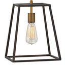 Hinkley Fulton Small Open Frame Pendant in Bronze Finish Alternative Image 1