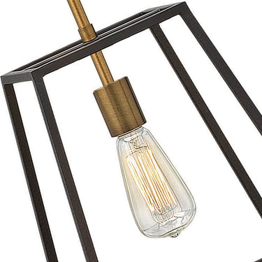 Hinkley Fulton Small Open Frame Pendant in Bronze Finish Alternative Image 2
