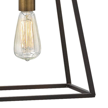 Hinkley Fulton Small Open Frame Pendant in Bronze Finish Alternative Image 5