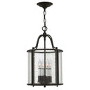 Hinkley Gentry Medium Single Tier Pendant in Olde Bronze Finish 