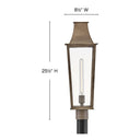 Hinkley Georgetown Outdoor Large Post Top Lantern Alternative Image 8