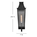 Hinkley Georgetown Outdoor Large Wall Mount Lantern - HL28894 Alternative Image 1