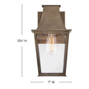 Hinkley Georgetown Outdoor Small Wall Mount Lantern Alternative Image 9