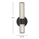 Hinkley Georgette Medium LED Sconce Alternative Image 1