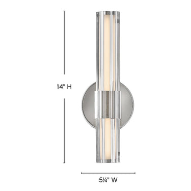 Hinkley Georgette Medium LED Sconce Alternative Image 13