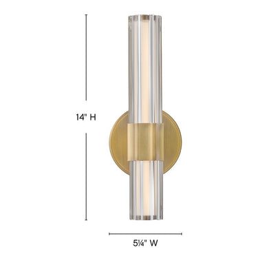 Hinkley Georgette Medium LED Sconce Alternative Image 6