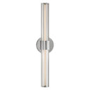 Hinkley Georgette Medium LED Vanity Wall Sconce in Polished Nickel Finish Alternative Image 4