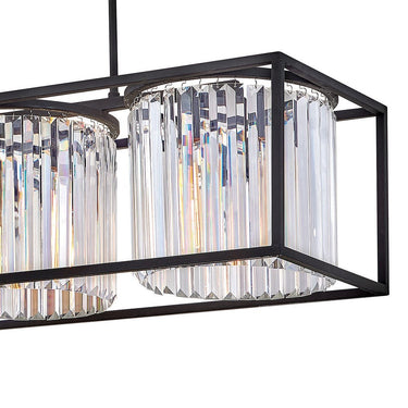Hinkley Giada Small Three Light Linear Pendant Alternative Image 1