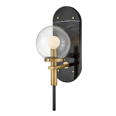 Hinkley Gilda Medium Single Light Sconce in Black Finish 