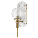 Hinkley Gilda Medium Single Light Sconce in Heritage Brass Finish 