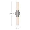 Hinkley Grace Medium LED Vanity Wall Sconce Alternative Image 13