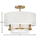 Hinkley Graham Medium Semi-flush Mount - HL38893 Alternative Image 5