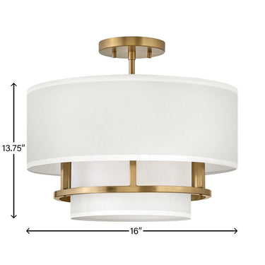 Hinkley Graham Medium Semi-flush Mount - HL38893 Alternative Image 5