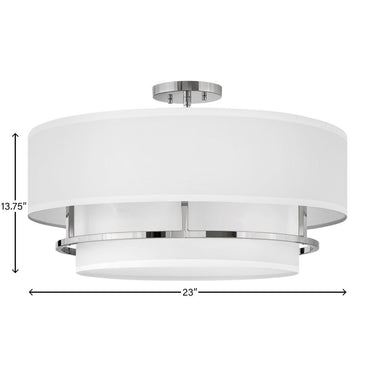 Hinkley Graham Medium Semi-Flush Mount - HL38894 Alternative Image 13