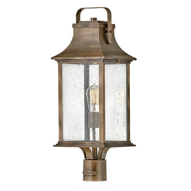 Hinkley Grant Outdoor Large Post Mount Lantern 