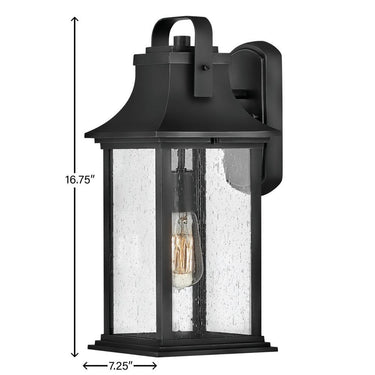 Hinkley Grant Outdoor Medium Wall Mount Lantern - HL2394 Alternative Image 2