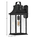 Hinkley Grant Outdoor Medium Wall Mount Lantern - HL2395 Alternative Image 2