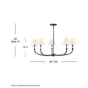 Hinkley Greta Large Formal Chandelier Alternative Image 1