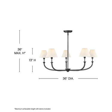 Hinkley Greta Large Formal Chandelier Alternative Image 1
