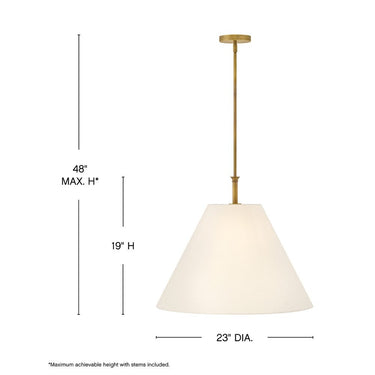 Hinkley Greta Large Pendant Alternative Image 8