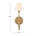 Hinkley Greta Medium Single Light Sconce Alternative Image 8