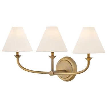 Hinkley Greta Medium Three Light Vanity Wall Sconce Alternative Image 10