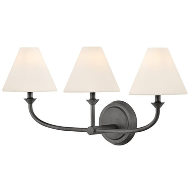 Hinkley Greta Medium Three Light Vanity Wall Sconce Alternative Image 3