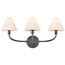 Hinkley Greta Medium Three Light Vanity Wall Sconce Alternative Image 4
