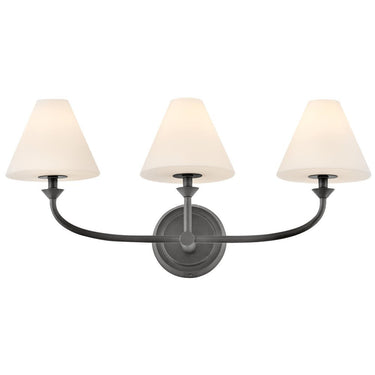 Hinkley Greta Medium Three Light Vanity Wall Sconce Alternative Image 4