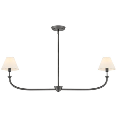 Hinkley Greta Medium Two Light Linear Pendant Alternative Image 3