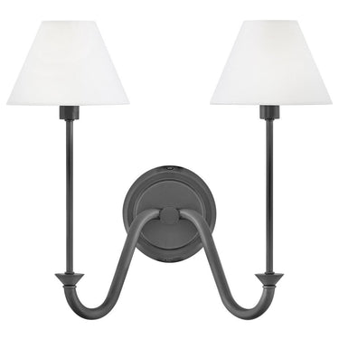 Hinkley Greta Medium Two Light Sconce Alternative Image 2