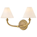 Hinkley Greta Small Two Light Vanity Wall Sconce Alternative Image 10