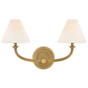 Hinkley Greta Small Two Light Vanity Wall Sconce Alternative Image 6