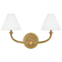 Hinkley Greta Small Two Light Vanity Wall Sconce Alternative Image 8