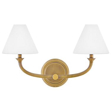 Hinkley Greta Small Two Light Vanity Wall Sconce Alternative Image 8