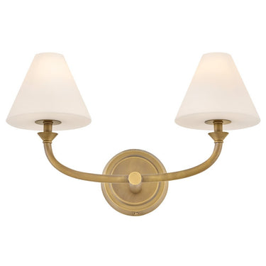 Hinkley Greta Small Two Light Vanity Wall Sconce Alternative Image 9