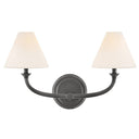 Hinkley Greta Small Two Light Vanity Wall Sconce 