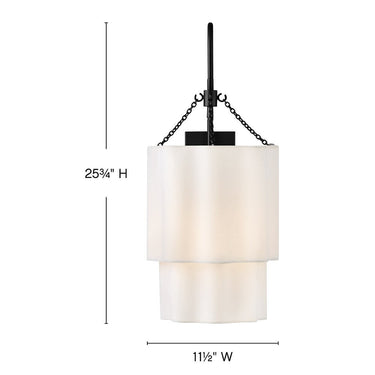Hinkley Gwen Large Single Light Sconce Alternative Image 1
