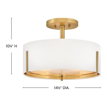 Hinkley Halle Medium Semi-Flush Mount - HL47571 Alternative Image 9