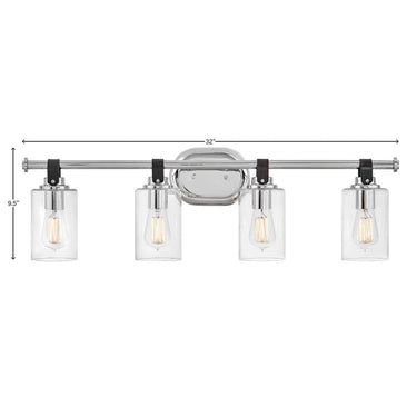 Hinkley Halstead Large Four Light Vanity Wall Sconce Alternative Image 5