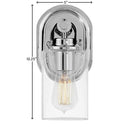 Hinkley Halstead Medium Single Light Vanity Wall Sconce Alternative Image 5