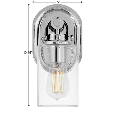 Hinkley Halstead Medium Single Light Vanity Wall Sconce Alternative Image 5