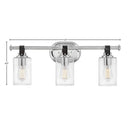 Hinkley Halstead Medium Three Light Vanity Wall Sconce Alternative Image 7