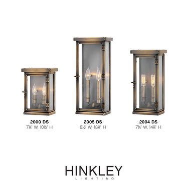 Hinkley Hamilton Outdoor Medium Wall Mount Lantern - Alternative Image 2004DS Alternative Image 1